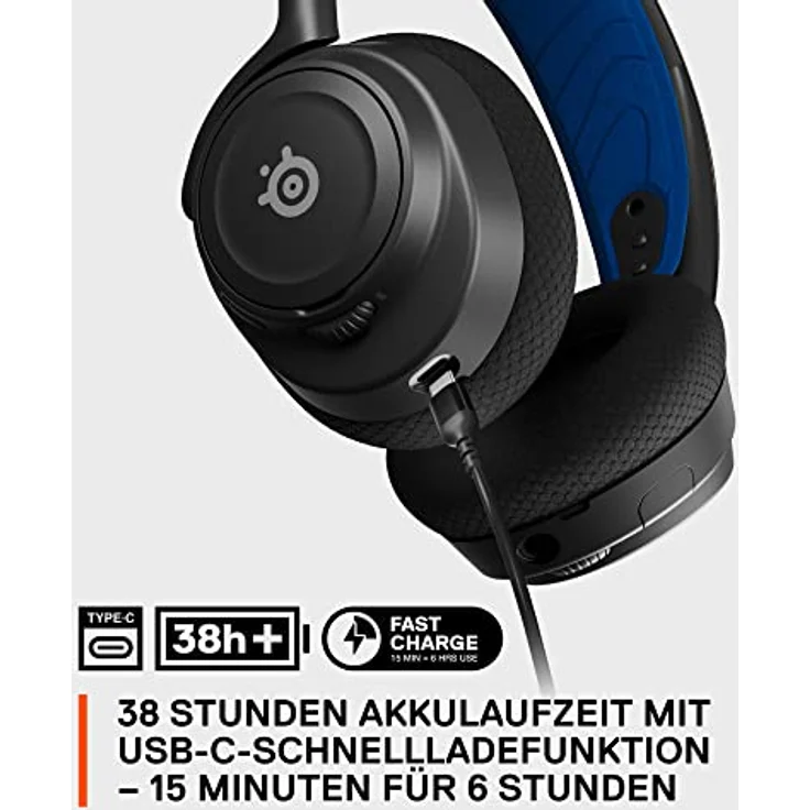 SteelSeries Arctis Nova 7P - Wireless Gaming-Headset mit Multi-System-Kompatibilität - 2,4 GHz- und Bluetooth-Audio parallel – Bild 6