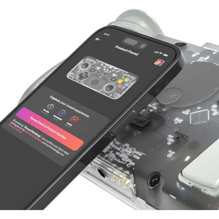 CRKD NEO S WRLS CLASSIC CLEAR ED. Controller, Mehrfarbig, Bluetooth, anpassbare Tasten, Hall-Effekt-Thumbsticks, für Nintendo Switch, PC, Android – Bild 8