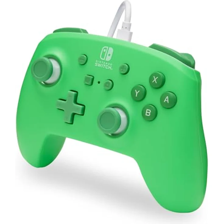 PowerA Verbesserter kabelgebundener Controller für Nintendo Switch, Meerschaumgrün, mit 3,5-mm-Audiobuchse und programmierbaren Tasten, offiziell lizenziert – Bild 4