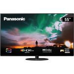 Panasonic TX-55JZW984 139 cm (55 Zoll) OLED Smart TV (Ultra hD, HDR) HD-Triple-Tuner (Sat, Antenne, Kabel) Modelljahr 2021 Energieklasse G (DE-Modell)