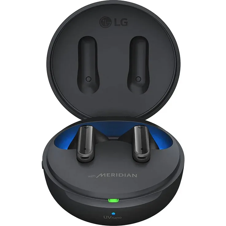 LG TONE-FP9.UFLLK Kopfhörer & Headset True Wireless Stereo (TWS) im Ohr Musik Bluetooth Schwarz - Holzkohle (TONE-FP9.UFLLK) In-Ear-Kopfhörer