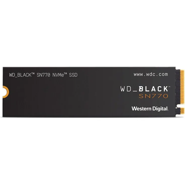WD Black SSD SN770 NVMe 1TB PCIe Gen4 16GT-s M.2 2280