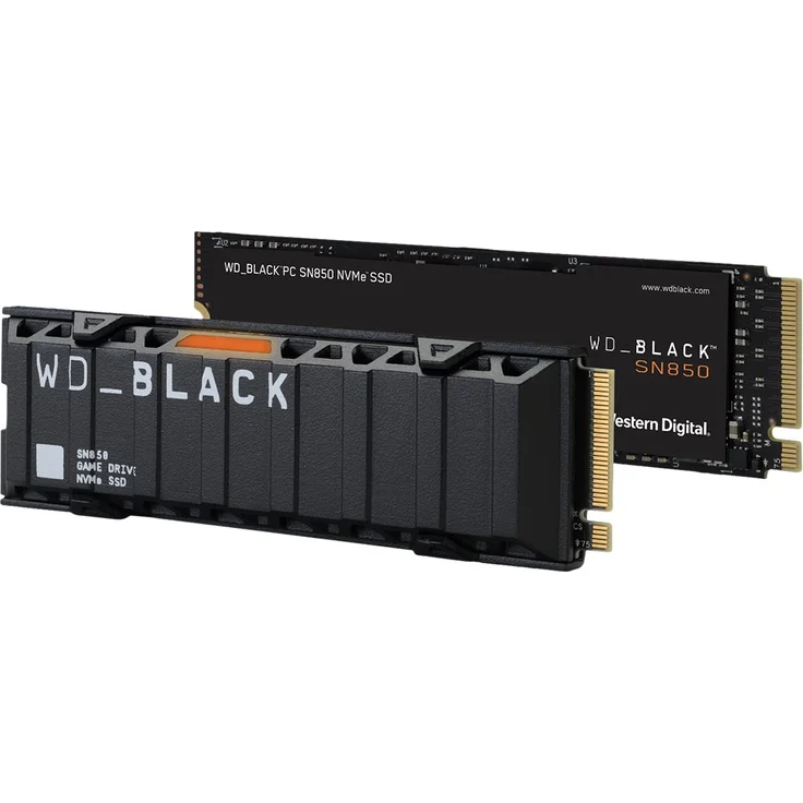 WD BLACK SN850 NVMe SSD with Heatsink PCIe Gen4 1TB – Bild 8