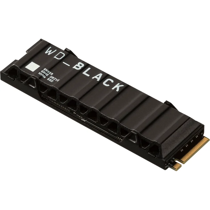 WD BLACK SN850 NVMe SSD with Heatsink PCIe Gen4 1TB – Bild 3