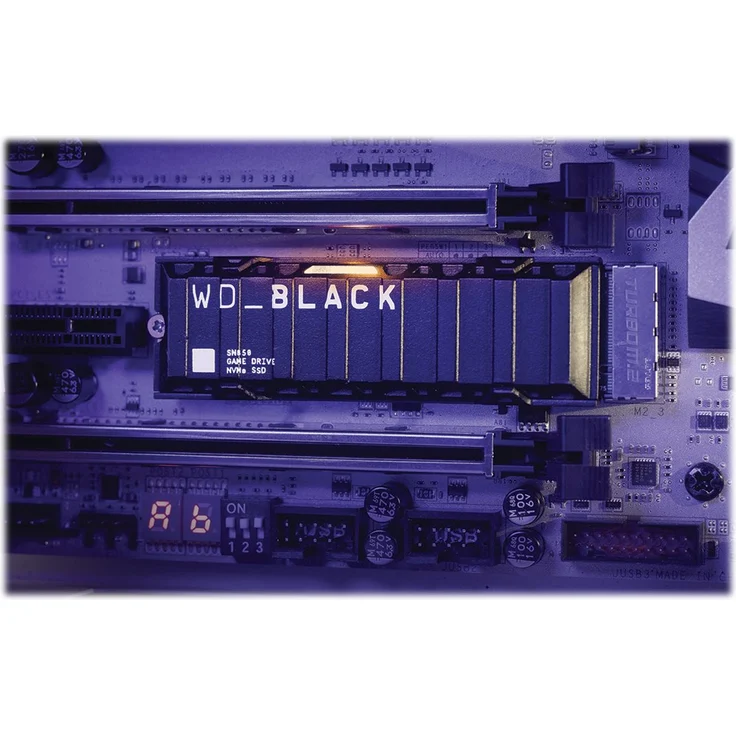 WD BLACK SN850 NVMe SSD with Heatsink PCIe Gen4 1TB – Bild 7
