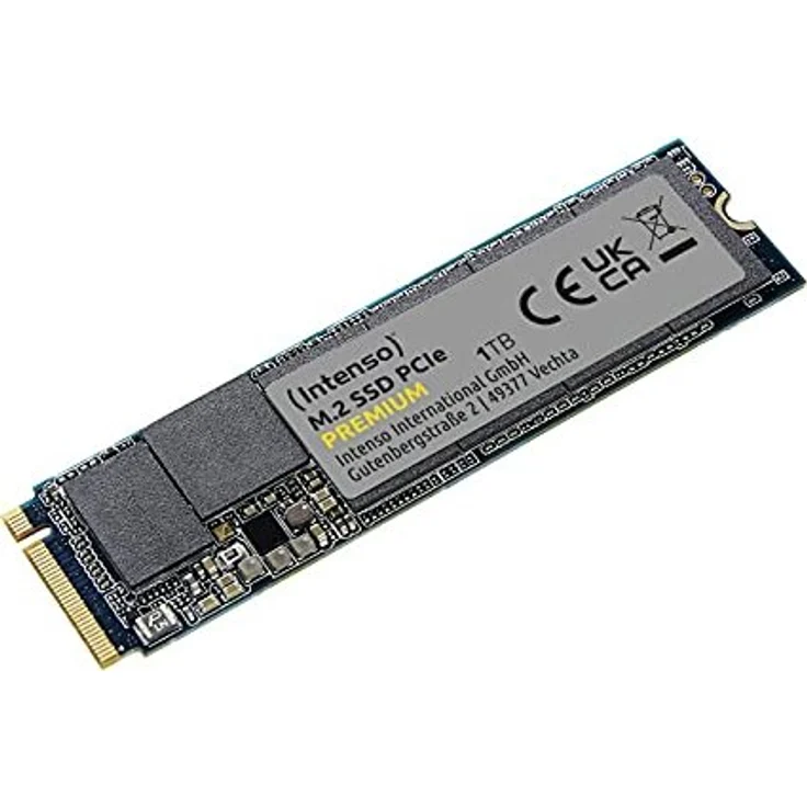 Intenso M.2 SSD PCIe Premium 1TB Gen.3x4 NVME 1.3 – Bild 1