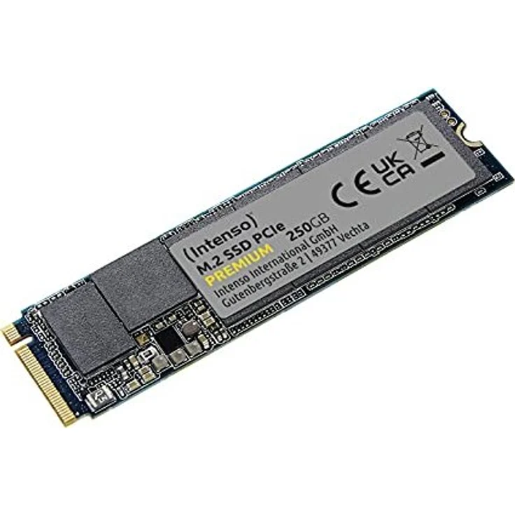 Intenso M.2 SSD PCIe Premium 250GB Gen.3x4 NVME 1.3 retail