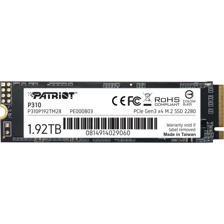 PATRIOT P310P192TM28P310, 1920GB M.2 2280 RETAIL