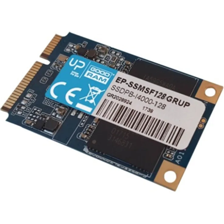 EP-SSMSF128GRUP - mSATA Full-Size SSD, 128 GB, SATA III, MLC