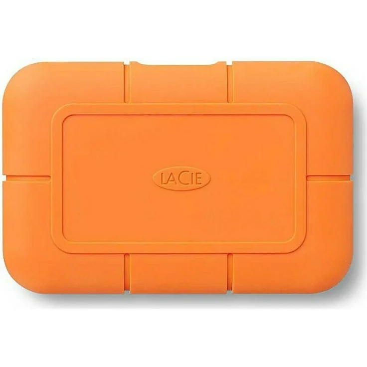 LaCie Rugged SSD STHR4000800 - SSD - verschlüsselt - 4 TB - extern (tragbar) - USB 3.2 Gen 2 - Thunderbolt 3 (USB-C Steckverbinder) - Self-Encrypting Drive (SED) - mit Seagate Rescue Data Recovery – Bild 1