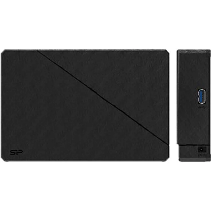 SILICON POWER Stream S07 - Festplatte - 8 TB - extern (Stationär) - USB 3.1 Gen 1 - 256-Bit-AES - Schwarz – Bild 5