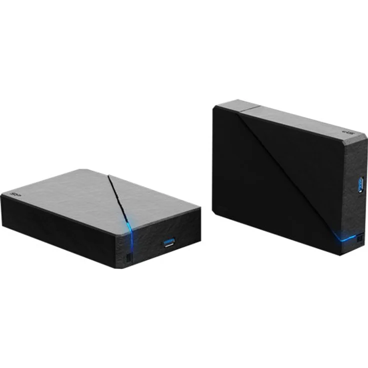 SILICON POWER Stream S07 - Festplatte - 8 TB - extern (Stationär) - USB 3.1 Gen 1 - 256-Bit-AES - Schwarz – Bild 4