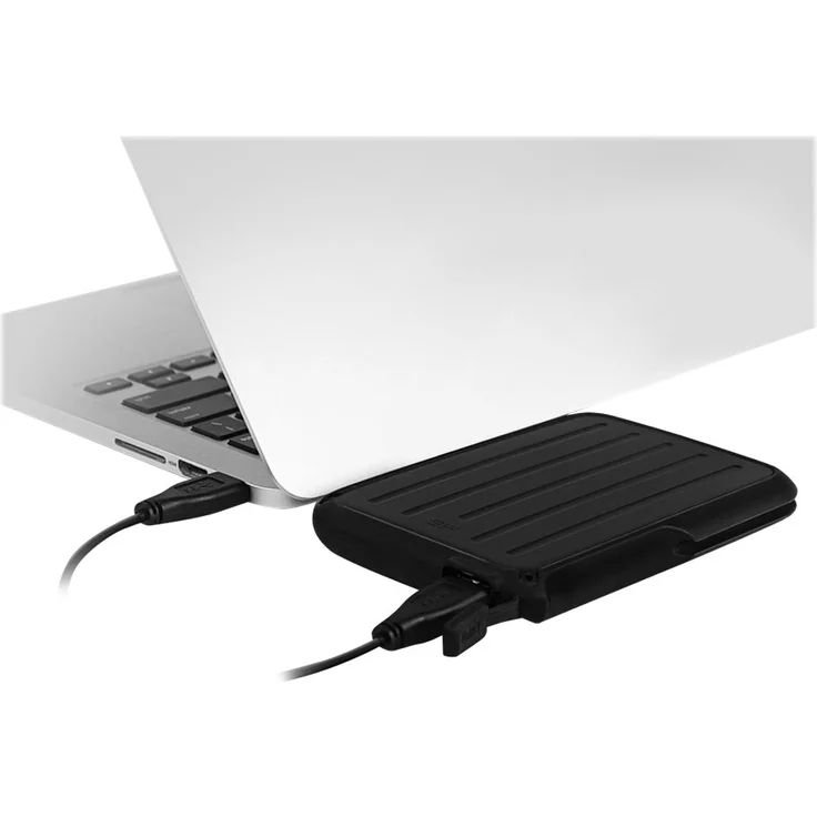 SILICON POWER Armor A66 - Festplatte - 5 TB - extern (tragbar) - 2.5'' (6.4 cm) - USB 3.2 Gen 1 - Schwarz – Bild 2