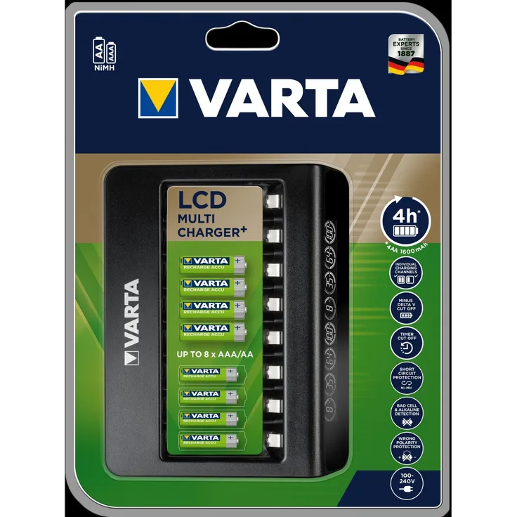 VARTA LCD Multi Charger+