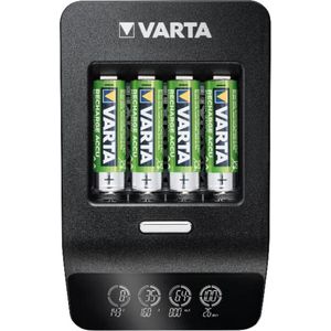 Bild für Varta LCD Ultra Fast Charger+ inkl. 4 Akkus 2100 mAh AA + 12V Ladegeräte -Universal-