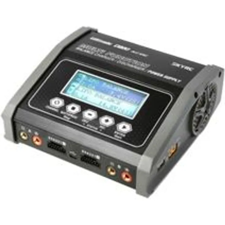 SKYRC D260 Modellbau-Ladegerät 14 A Blei, LiFePO, LiHV, LiIon, LiPo, NiCd, NiMH Grafische Anzeige, Schnellladefunktion, Timer-Abschaltung (SK100157)