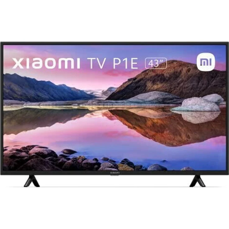 Xiaomi P1E 43 109 cm (43 Zoll) LED Smart TV (Ultra HD, HDR, Edge LED) HD-Triple-Tuner (Sat, Antenne, Kabel) Energieklasse G (DE-Modell) – Bild 1