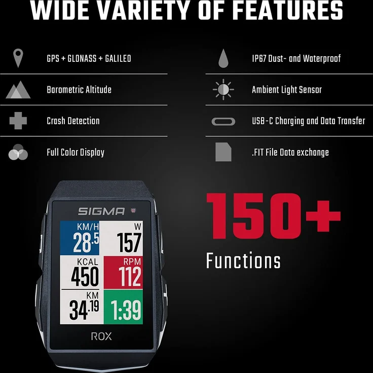 Sigma Rox 11.1 EVO HR Se Fahrradcomputer  – Bild 6