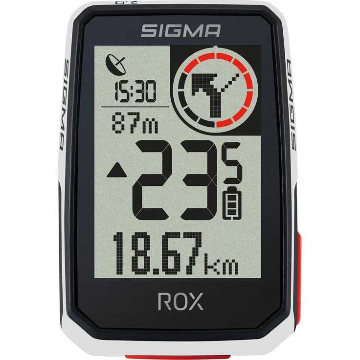 Sigma Rox 2.0 Fahrradcomputer weiß – Bild 2