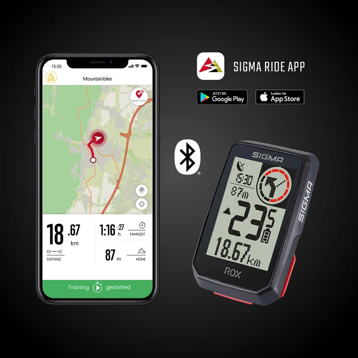 Sigma Rox 2.0 Fahrradcomputer weiß – Bild 6