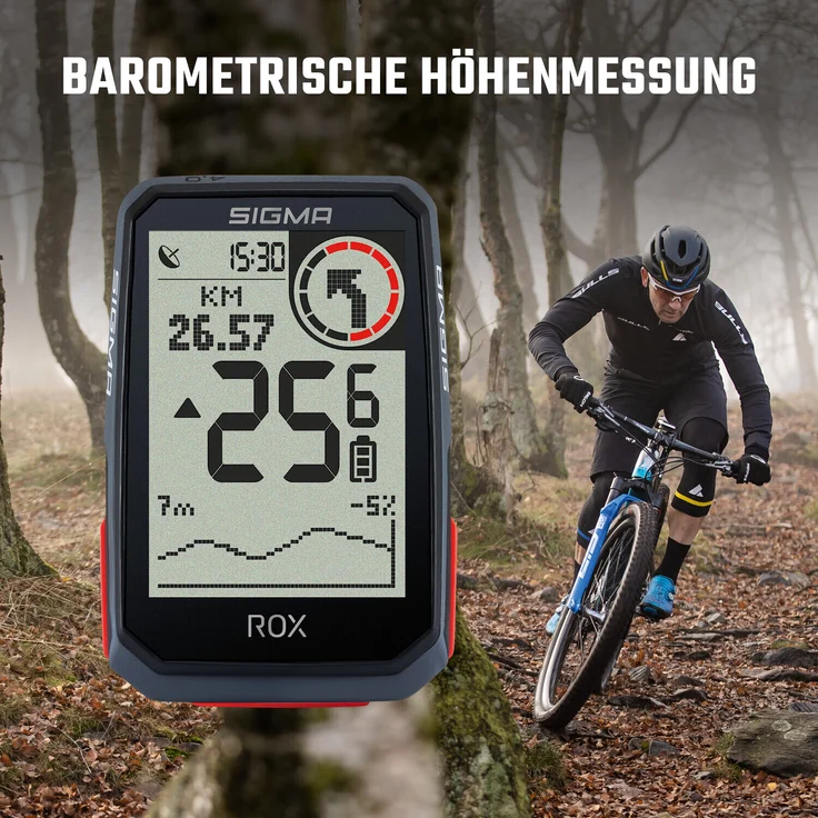 Sigma Rox 4.0 Sensor Set GPS Bike Computer Navi Fahrradtacho Komoot – Bild 3