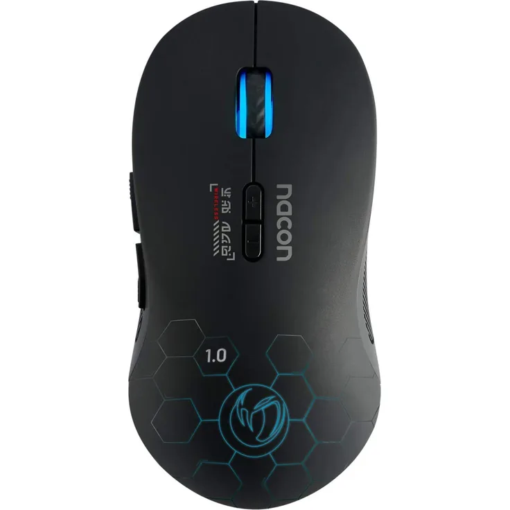 NACON Optische Gaming-Maus, kabellos, GM-180, Schwarz