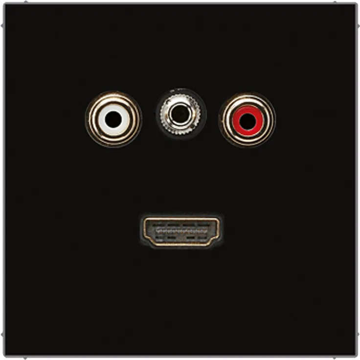 Cinch Audio - Miniklinke 3,5 mm - HDMI MALS1082SW schwarz'