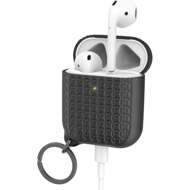 Catalyst Airpods Case mit Schlüsselanhänger schwarz - CATAPDKEYBLK