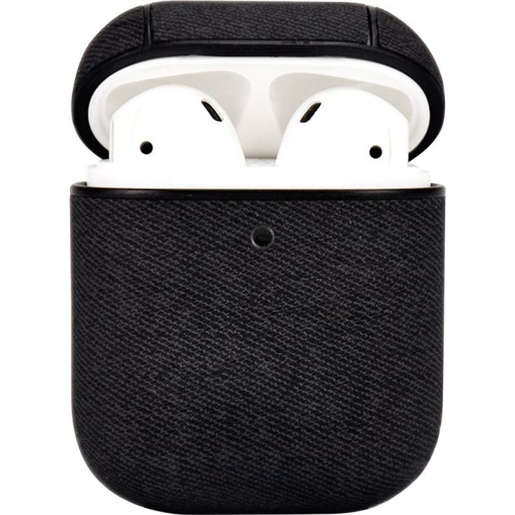 TERRATEC AirBox Transparent Apple AirPods Case Schutzhülle kabellose Aufladung Kopfhörerbox