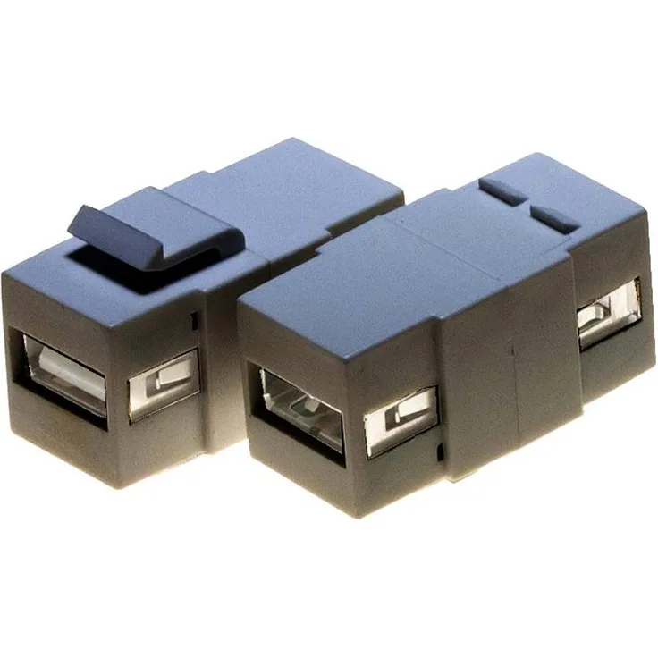 Lyndahl LKK0140SW Keystone USB 2. 0 AF-AF Schwarz