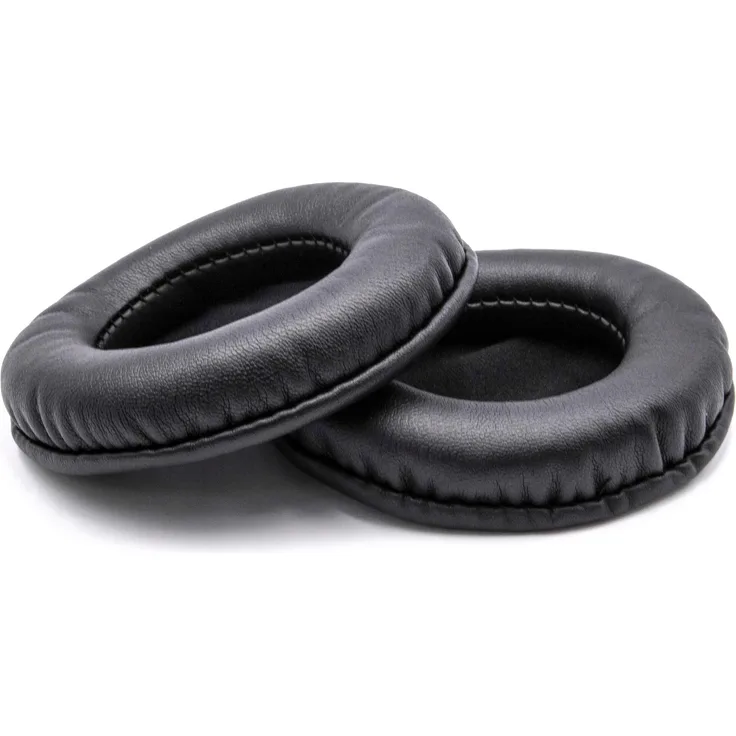 vhbw Ear Pads Ohrpolster-Kissen Ohrmuscheln schwarz 5.1cm 9.5cm kompatibel mit Kopfhörer Headset Kopfhörer, die 95mm Ohrpolster benötigen