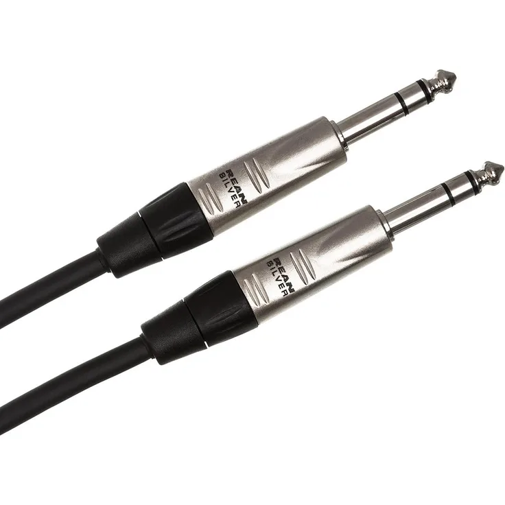 Hosa HSS-005 Pro-Serie Verbindungskabel sym. 2x TRS, ca. 1,5 m (5 ft)