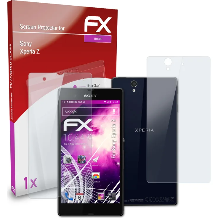 atFoliX Panzerfolie kompatibel mit Sony Xperia Z 9H Schutzpanzer