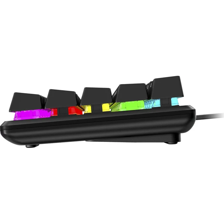 HyperX Alloy Origins 60, LEDs RGB, HyperX RED, USB, US (HKBO1S-RB-US/G) – Bild 4