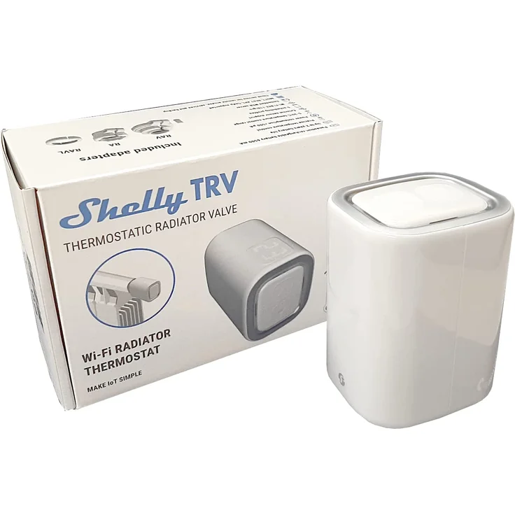 Shelly TRV Smart Home Heizkörperthermostat, digitale Steuerung der Heizung per App & WLAN, einfache Installation, WiFi Heizungsthermostat, kompatibel mit Amazon Alexa & Google Home, mit Akku, weiß – Bild 16