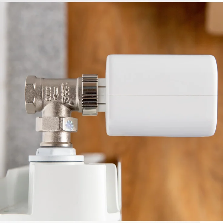 Shelly TRV Smart Home Heizkörperthermostat, digitale Steuerung der Heizung per App & WLAN, einfache Installation, WiFi Heizungsthermostat, kompatibel mit Amazon Alexa & Google Home, mit Akku, weiß – Bild 7