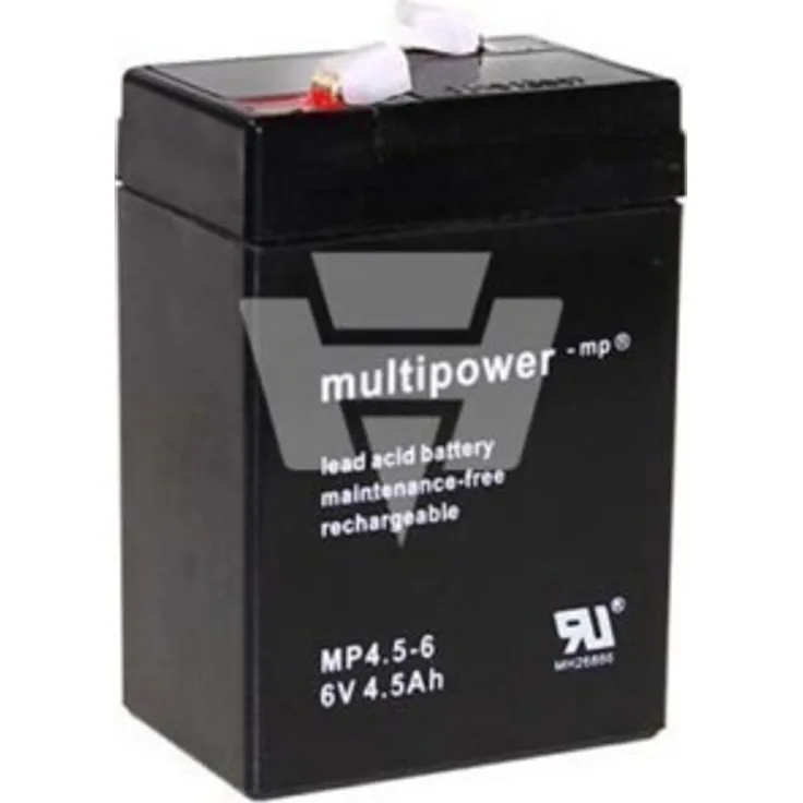 Hückmann Multipower Blei-Akku MP4,5-6 Pb6V-4,5Ah 117696