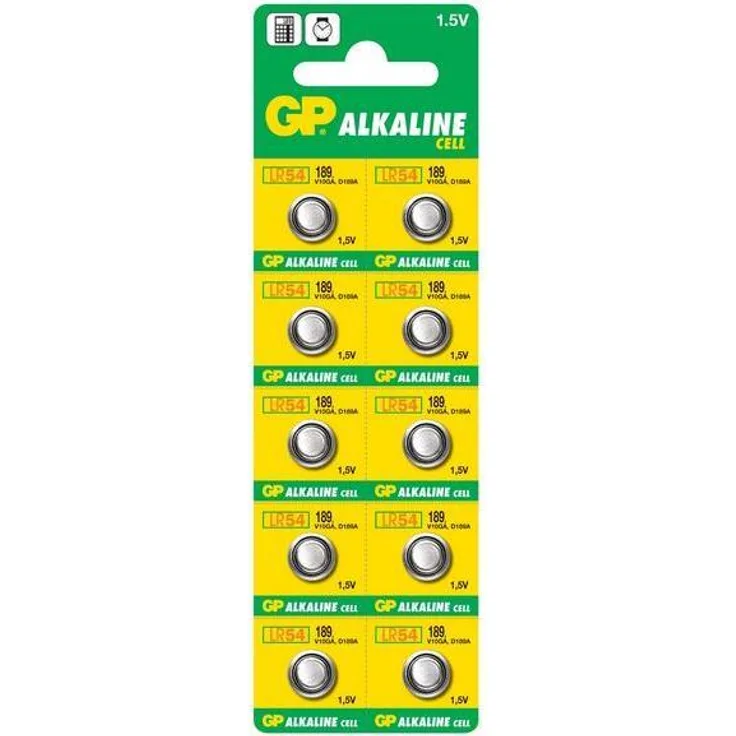 GP Batteries Alkaline Cell 1041018910 Haushaltsbatterie Einwegbatterie SR54 Alkali (189F-U10)