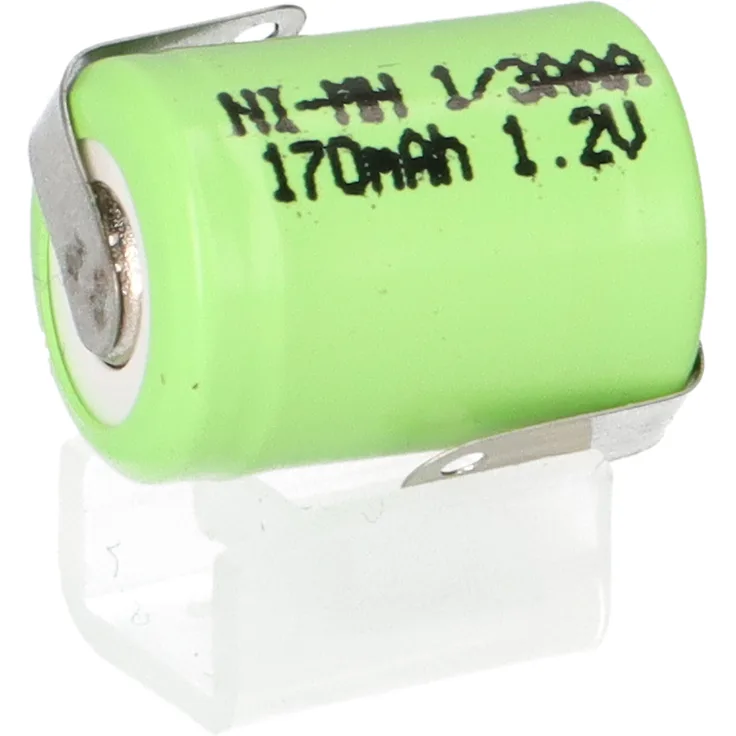 Akku Zelle 1,2V 170mAh 1-3 AAA mit Z Lötfähne NiMH