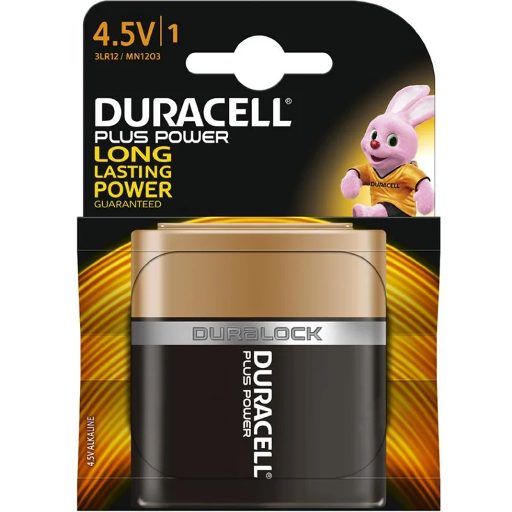 DURALL Alkaline Batterie ´PLUS POWER´, 4,5 V Flachblock
