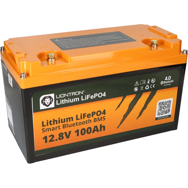 LIONTRON LiFePO4 Akku 12,8V 100Ah LX Smart BMS mit Bluetooth - Preisvergleich