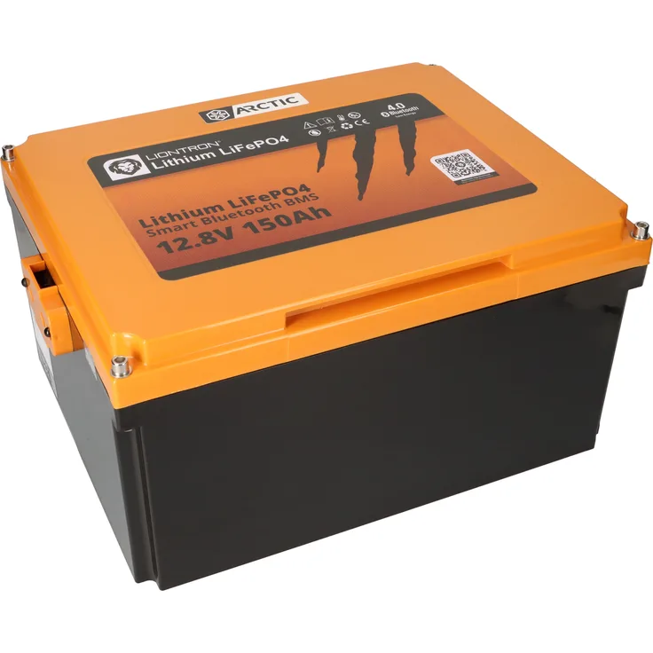 LIONTRON LiFePO4 Wohnmobil-Untersitz Akku - 12,8V 150Ah Arctic bis -30°C BMS Bluetooth