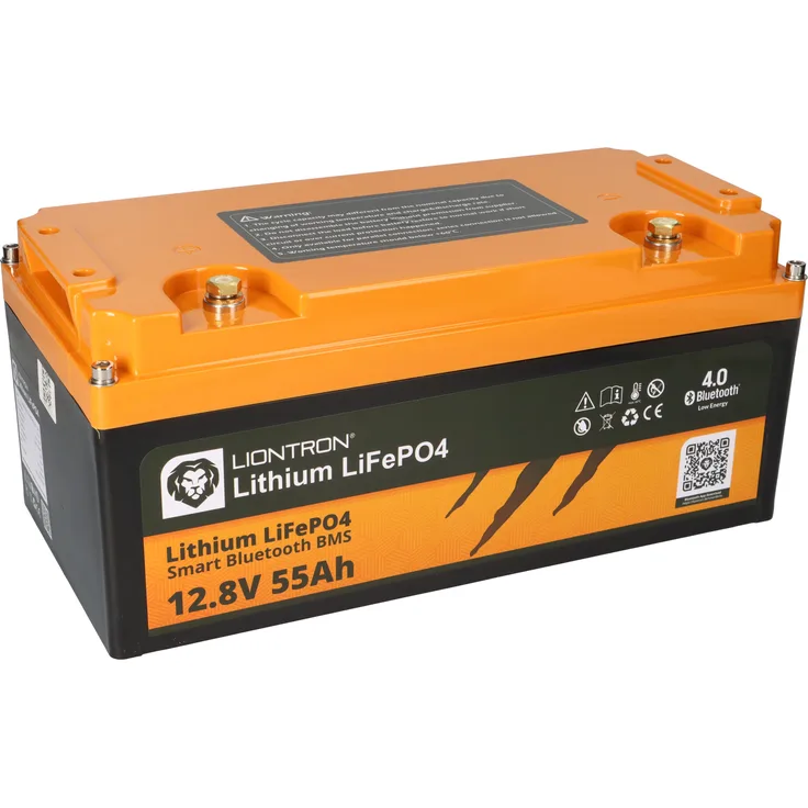 LIONTRON LiFePO4 Akku 12,8V 55Ah LX Smart BMS mit Bluetooth