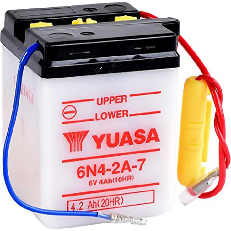 Batterie -'-'6N4-2A-7-'-', ETN: 004014001, Yuasa, S
