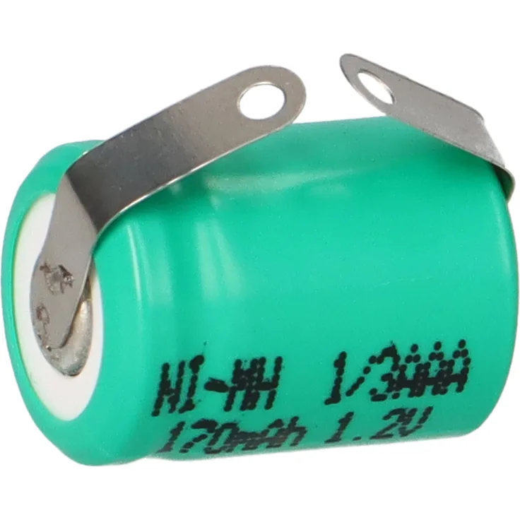 Akku Zelle 1,2V 170mAh 1-3 AAA mit U Lötfähne NiMH