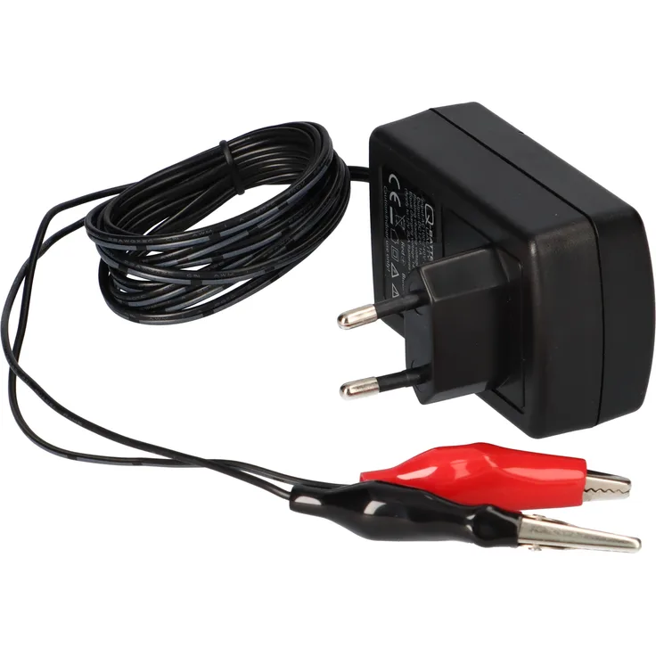 Q-Batteries BL 12-1 Ladegerät für Bleiakkus 12V - 1A Ladestrom IU0U Ladekennlinie