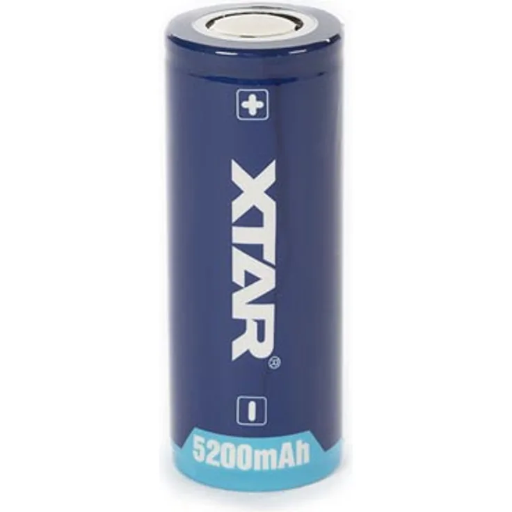 XTAR LI-ION 3.6 V - 5200 mAh - 26650