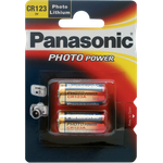 Panasonic Lithium Photo CR-123AL-2BP, Batterie, CR-123AL-2BP