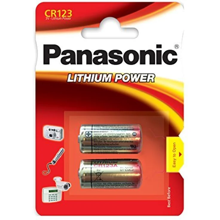 Panasonic Lithium Photo CR-123AL-2BP, Batterie, CR-123AL-2BP – Bild 3
