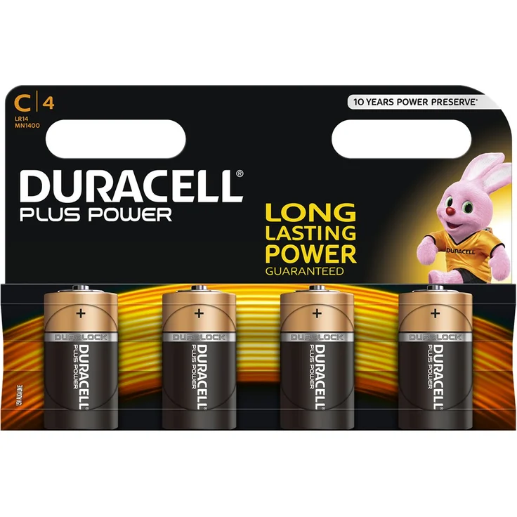 Duracell Plus Power C MN1400 K4 – Bild 1